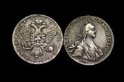Монета полтина 1776 год ЯЧ Екатерина 2