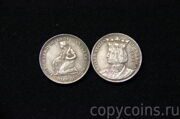 25 центов 1893 год США в честь Колумба
