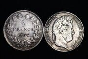 5 франков 1836 года Луи Филипп 1 Франция