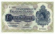 Фалклендские острова 1 фунт 1967 года, копия