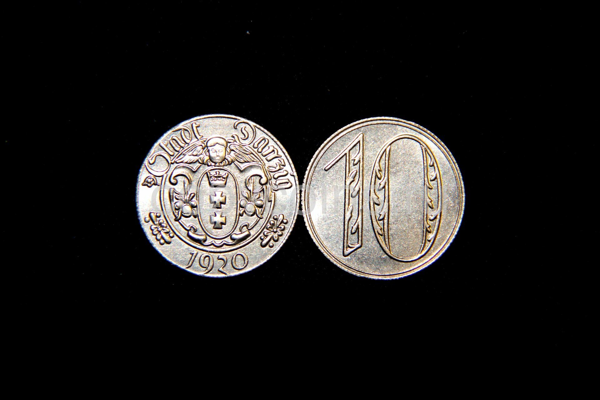 10 пфеннигов 1920 года Данциг, копия