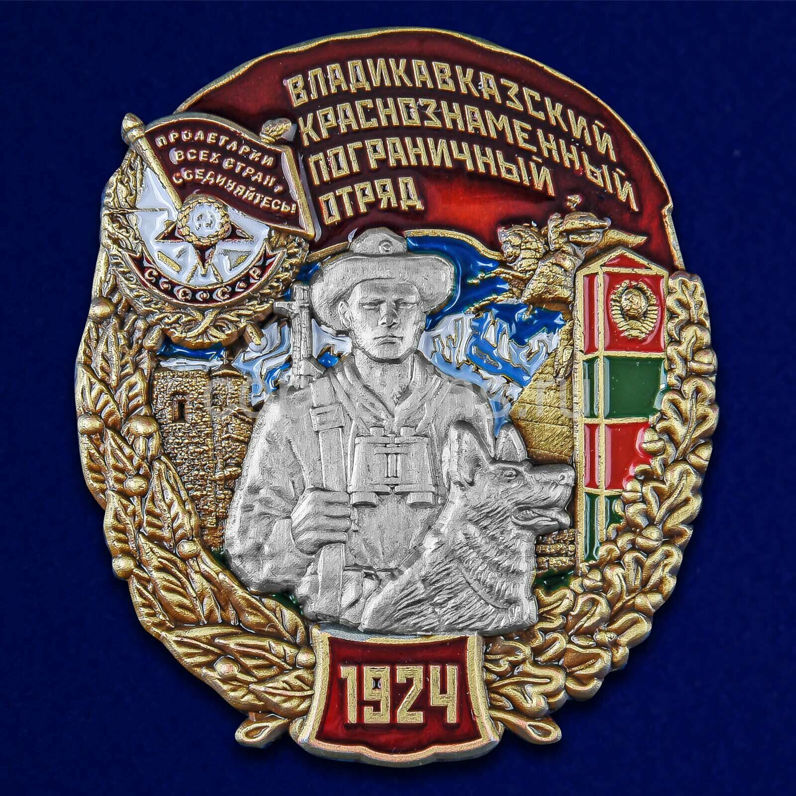 Знак Владикавказский пограничный отряд