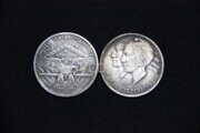 50 центов 1936 года. S. США. 100 лет штату Арканзас