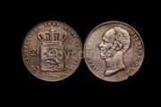 2,5 гульдена 1845 год  Нидерланды