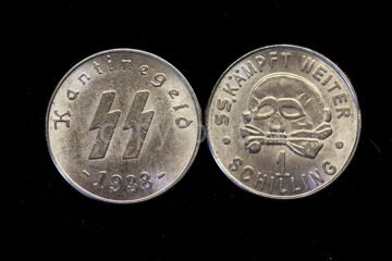 1 шилиинг 1938 года SS никель