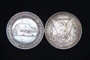 1 доллар 1881 года BMW Хобо никель Hobo Nickel 46