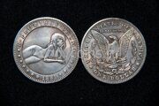 1 доллар 1881 года Хобо никель Hobo Nickel 14