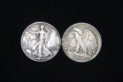 50 центов  полдоллара 1921г. S на реверсе Идущая Свобода  Орлан. США. А. Вайнман.