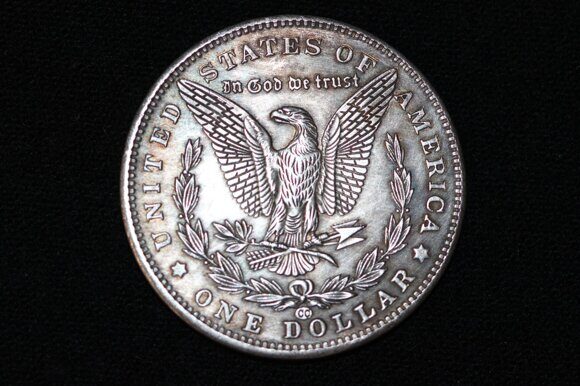 Х522 1 доллар 1898 года Антоний и Клеопатра история любви 1 (2)