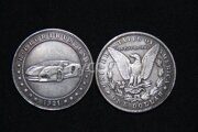 1 доллар 1921 года Хобо никель Hobo Nickel 78