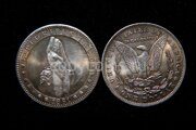 1 доллар 1881 года Хобо никель Hobo Nickel 11