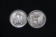 50 центов 1936 года. S. США. 100 лет штату Техас