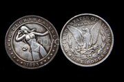 1 доллар 1893 года Хобо никель Hobo Nickel 67