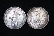 1 доллар 1885 года Хобо никель Hobo Nickel 51