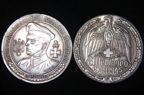9961 Медаль Карл Рудольф Герд фон Рундштедт 1875-1953гг.1 (1)