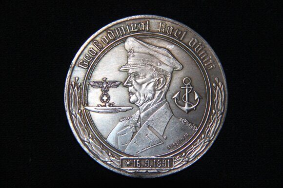 9964 Медаль Карл Дёниц 1891-1980гг. главнокомандующий немецкого военно-морского флота во Второй мировой войне 1 (2)