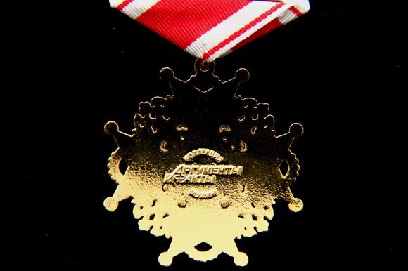 КК16 Знак ордена Святого Станислава на колодке с лентой, муляж 4
